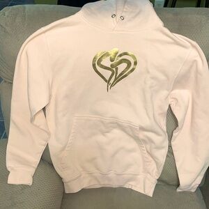 Lane Seven Hoodie Sweatshirt Size L / 7 Youth New Pink Gold